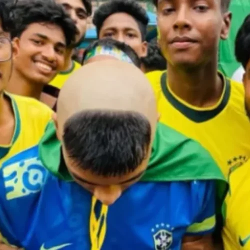 Torcida de Bangladesh faz festa após classificação do Brasil contra o Japão