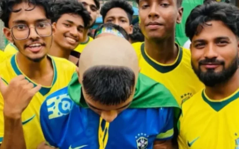 Torcida de Bangladesh faz festa após classificação do Brasil contra o Japão