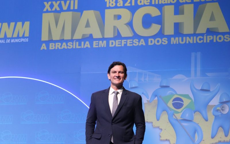 “O Brasil que dá certo nasce nos municípios”: Marcelo Beltrão defende pacto federativo na XXVII Marcha em Brasília