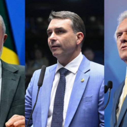 Nexus/BTG: Lula empata tecnicamente com Flávio Bolsonaro e Caiado em cenários de 2º turno