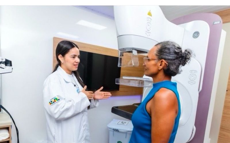 Prefeito Júnior Menezes e secretário PV garantem carreta do programa Agora Tem Especialistas e ampliam acesso a exames em União dos Palmares e região