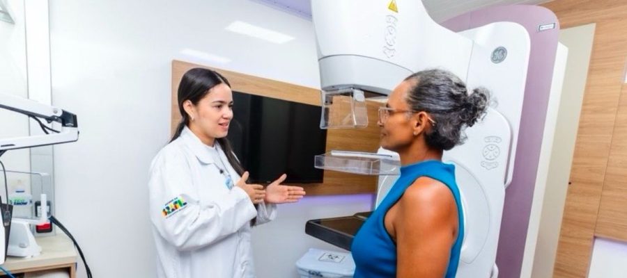 Prefeito Júnior Menezes e secretário PV garantem carreta do programa Agora Tem Especialistas e ampliam acesso a exames em União dos Palmares e região
