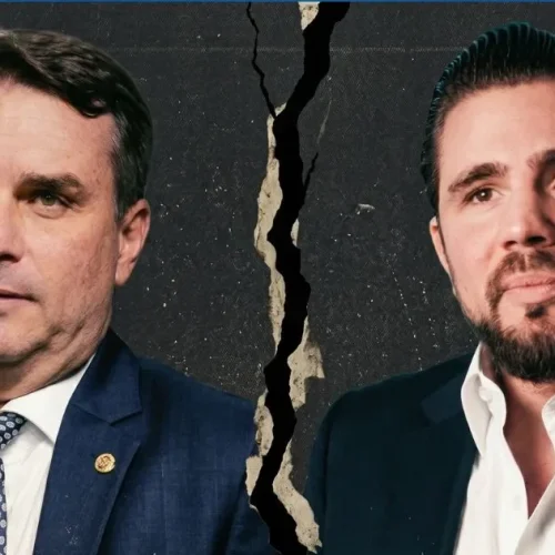 “Ele era um astro no Brasil”, diz Flávio Bolsonaro ao justificar pedido de dinheiro a dono do Banco Master