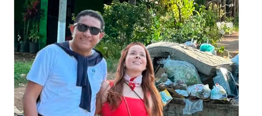 Fotos de ex-primeira-dama em Paris geram comparações com buracos em Palmeira dos Índios