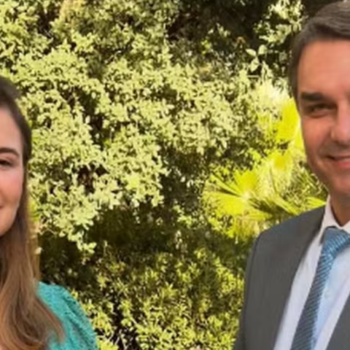 “Bolsonaro moderado” esposa de Flávio diz que o “reeducou” em vídeo com tom de pré-campanha