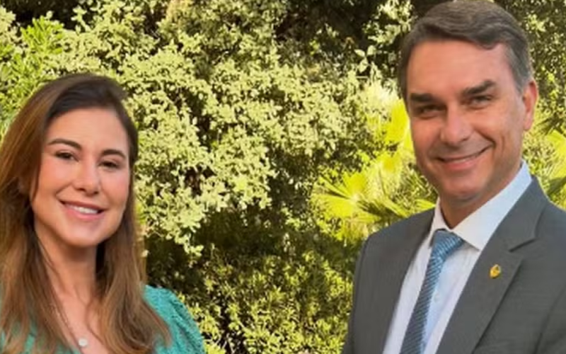 “Bolsonaro moderado” esposa de Flávio diz que o “reeducou” em vídeo com tom de pré-campanha