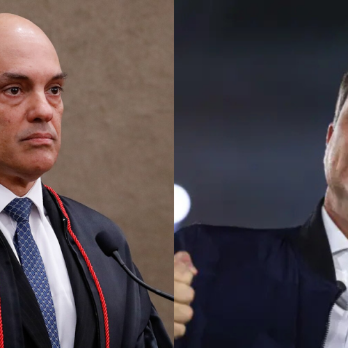 “Alexandre de Moraes virou o grande articulador político do Lula”, diz Flávio Bolsonaro