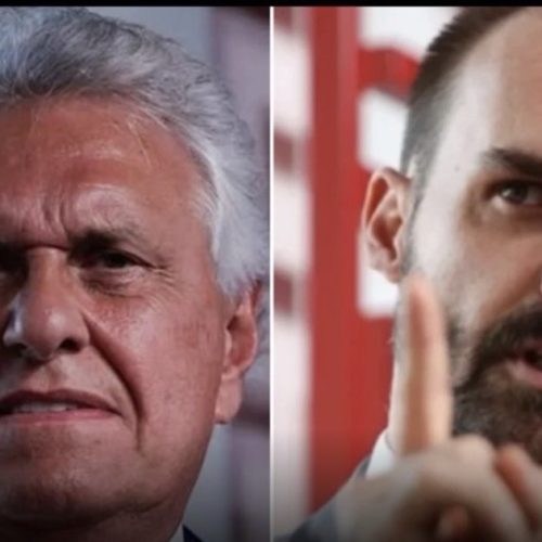 Eduardo Bolsonaro rebate Caiado após crítica sobre green card