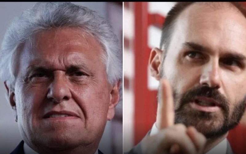 Eduardo Bolsonaro rebate Caiado após crítica sobre green card