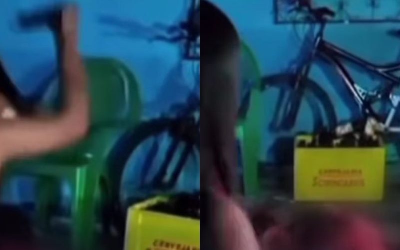 Moradores se revoltam e agridem homem acusado de violência contra enteada cadeirante e grávida