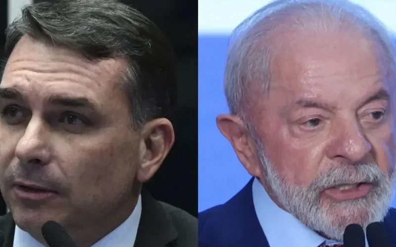 Flávio lidera 1º turno com 35,9% contra 33,2% de Lula, aponta pesquisa