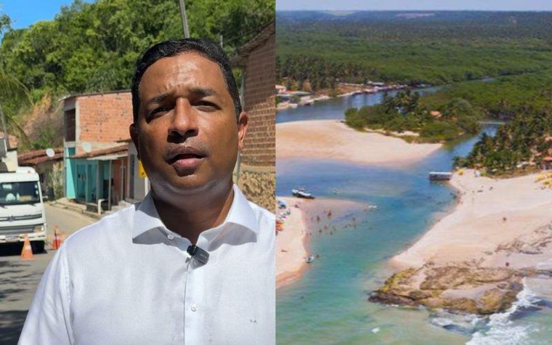 Vereador cobra estacionamento na Barra de Jequiá e aponta prejuízos ao comércio e turismo