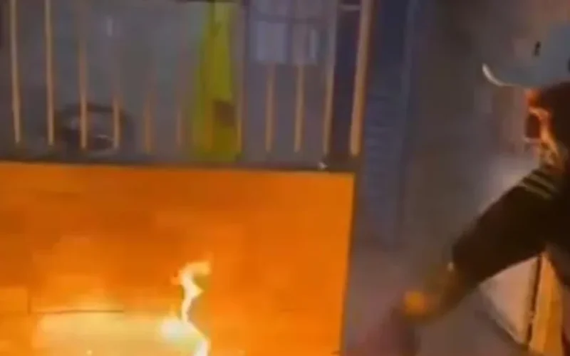 Morador de Maceió incendeia televisor após Brasil ser eliminado da Copa