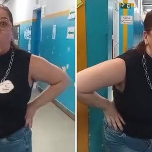 Professora surpreende ao cantar durante aviso escolar e vídeo viraliza nas redes