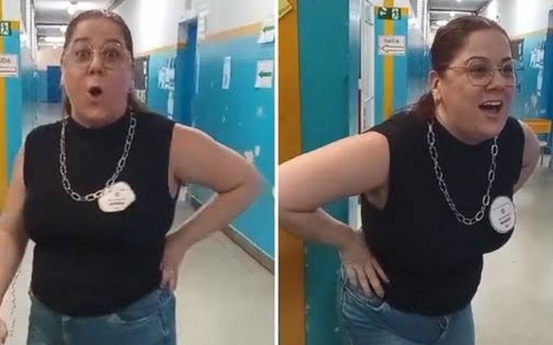 Professora surpreende ao cantar durante aviso escolar e vídeo viraliza nas redes