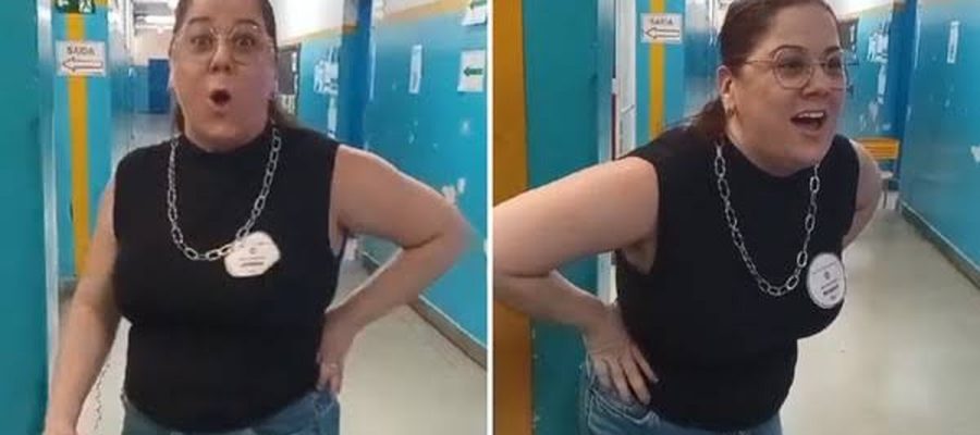 Professora surpreende ao cantar durante aviso escolar e vídeo viraliza nas redes
