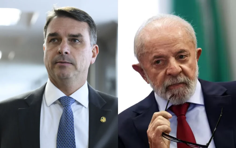 Lula lidera rejeição com 48%, seguido por Flávio com 46%, afirma DataFolha