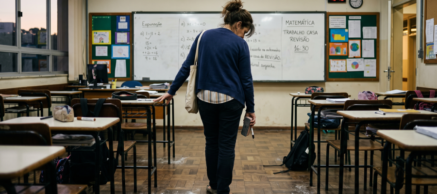 Psiquiatra alerta para desafios emocionais enfrentados por profissionais da educação