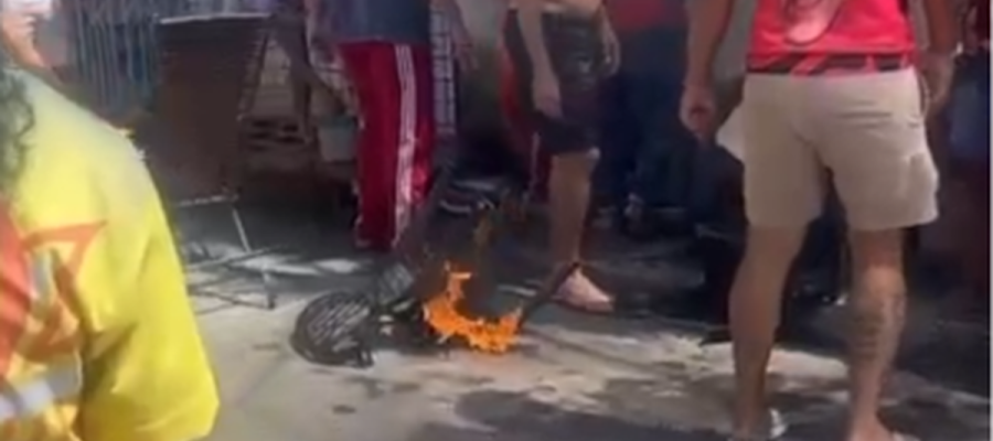 Explosão de botijão de gás deixa três feridos e destrói casa no Jacintinho