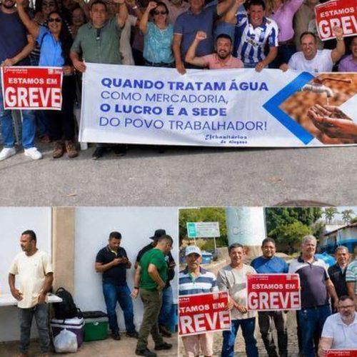 Paralisação da CASAL mira governo e denuncia “desmonte” da companhia em meio à privatização