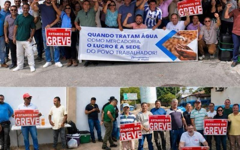 Paralisação da CASAL mira governo e denuncia “desmonte” da companhia em meio à privatização