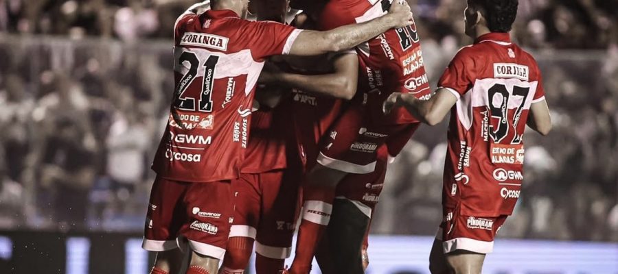 Com gol de Mikael, CRB suporta pressão do Ceará e vence por 1 a 0 fora de casa