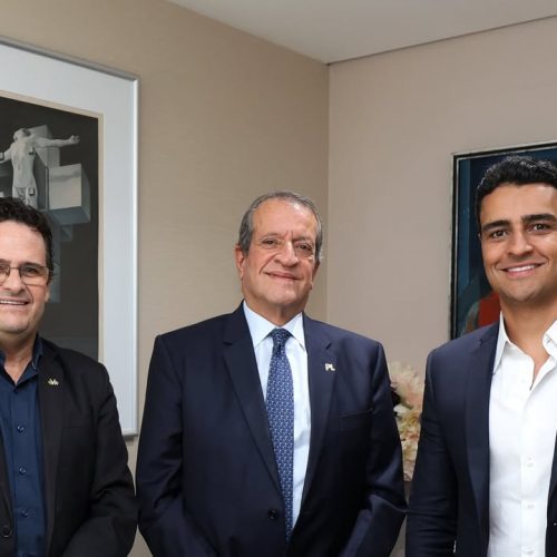 Valdemar Costa diz em Brasília que JHC continua no comando do PL em Alagoas