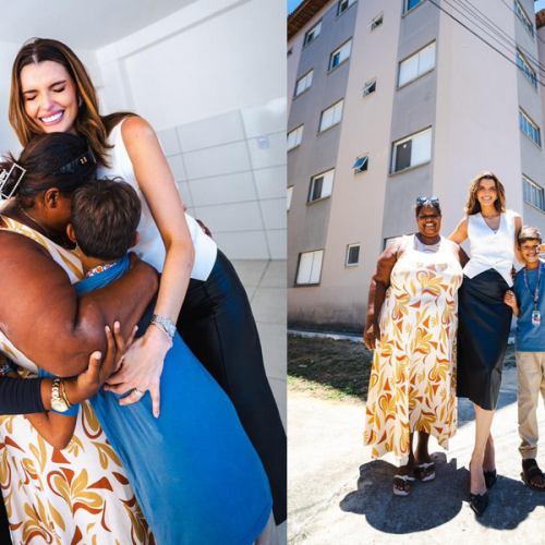 Primeira-dama Marina Candia acompanha entrega das chaves e visita novos residenciais na Santa Amélia