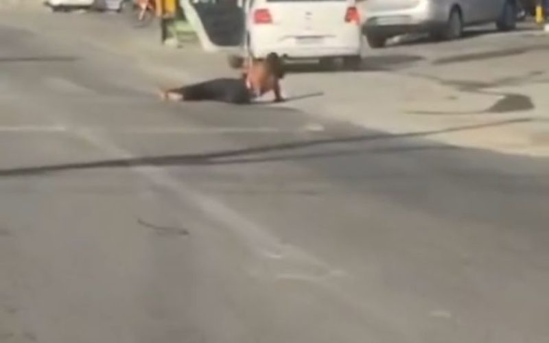 Vídeo de mulher se jogando de carro em movimento repercute nas redes sociais