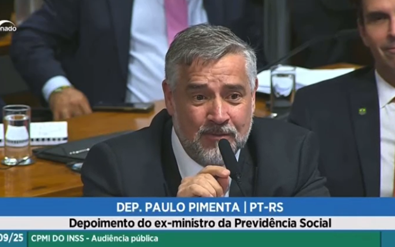 Deputado Paulo Pimenta culpa governo Bolsonaro por escândalo em descontos do INSS