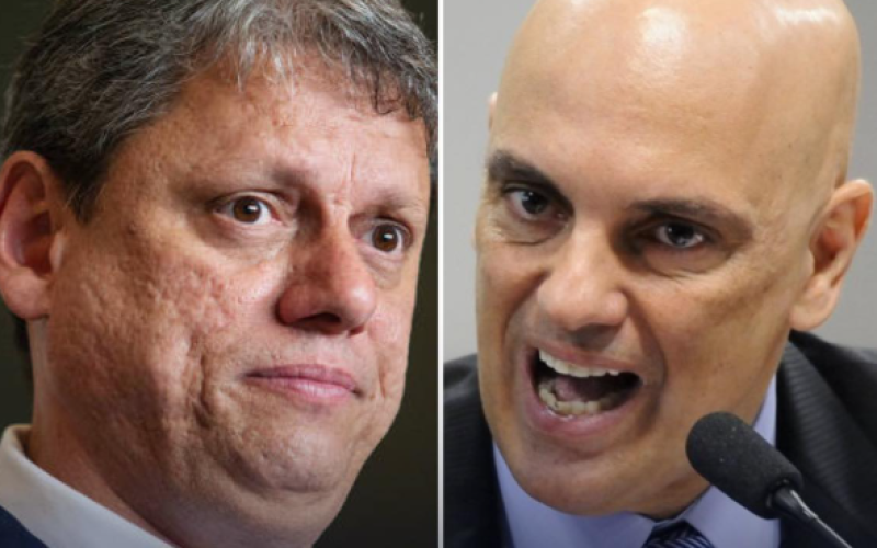 PT solicita a Moraes investigação contra Tarcísio após declaração sobre “tirania”