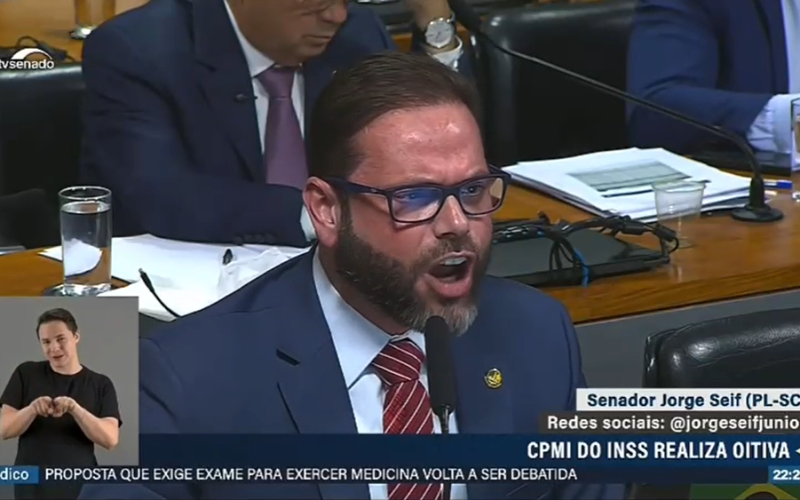 Jorge Seif acusa AGU de blindar entidades ligadas ao PT em investigação sobre fraudes no INSS