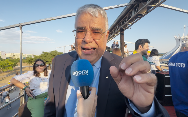 “‘Para o Brasil seguir em frente, é preciso anistia’, defende senador em Caminhada em Brasília