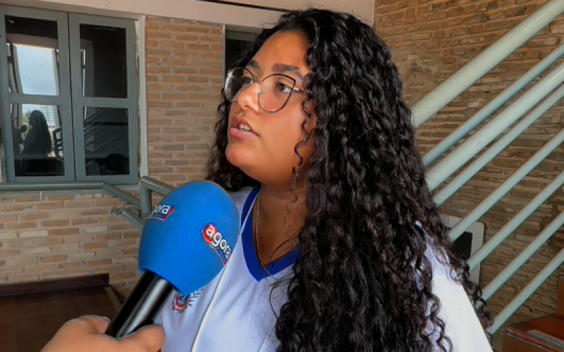 “Oportunidade marcante na minha vida”, destaca aluna em dia de vereador na Câmara de Maceíó