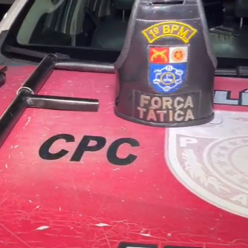 Força Tática do 1º Batalhão tira de circulação arma de fogo e rádio comunicador na Brejal