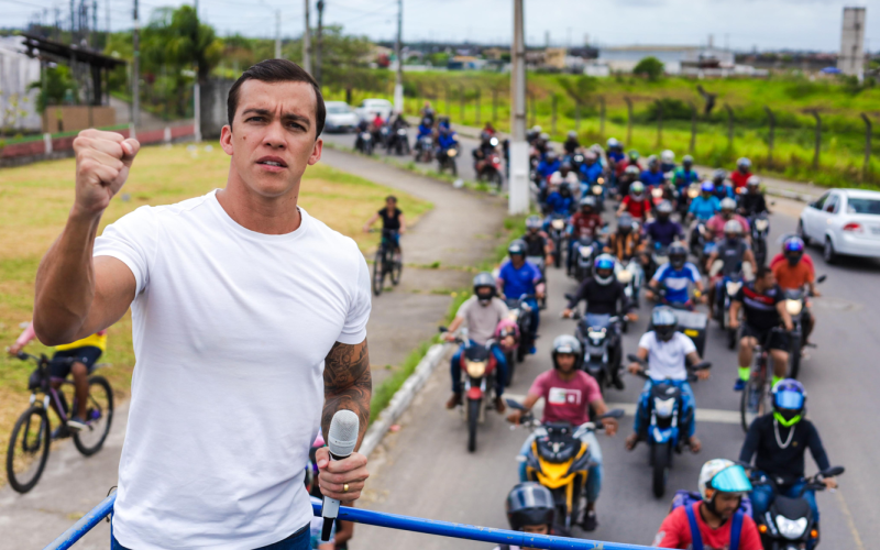Deputado Delegado Leonam lidera corrida para deputado estadual em Maceió, aponta pesquisa Falpe
