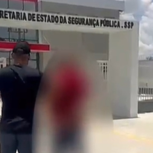 Polícia Civil prende homem por estupro de vulnerável de três crianças em Carneiros, no interior de Alagoas
