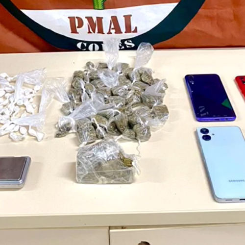 Jovem é preso com drogas e balança de precisão em Major Isidoro