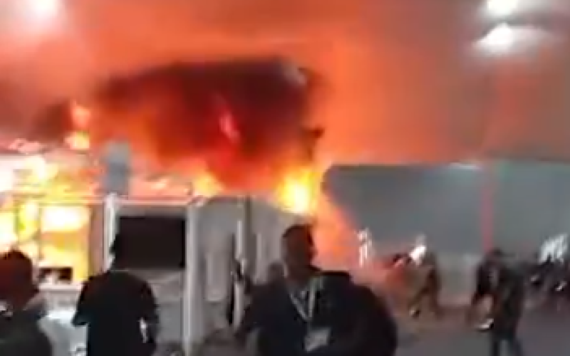 Incêndio atinge pavilhão da COP30 e trabalhos são interrompidos em Belém; não houve feridos