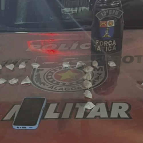 Força Tática prende mulher por tráfico de drogas no Villagem Campestre