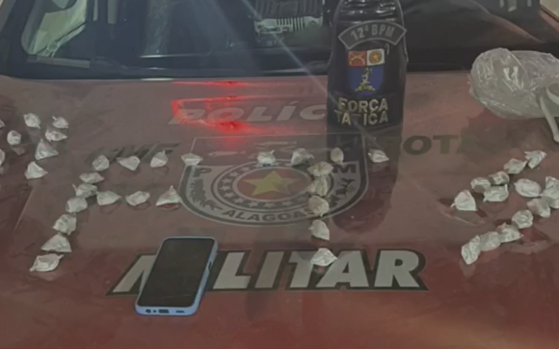 Força Tática prende mulher por tráfico de drogas no Villagem Campestre