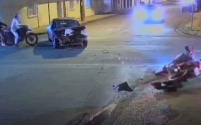 Motorista embriagado e sem habilitação atropela viatura da Guarda Municipal e é preso