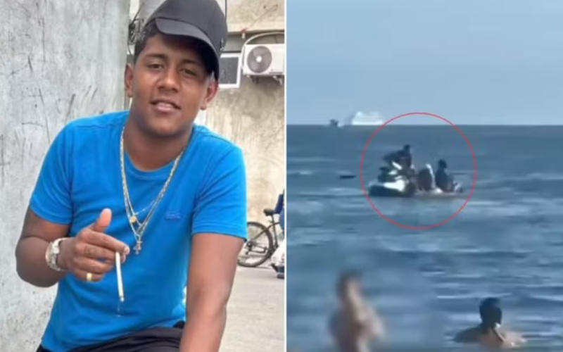 Mãe diz que filho que roubou casal no mar escolheu “vida do crime”