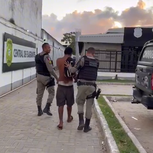 Força Tática prende suspeito de tentativa de feminicídio em Paripueira