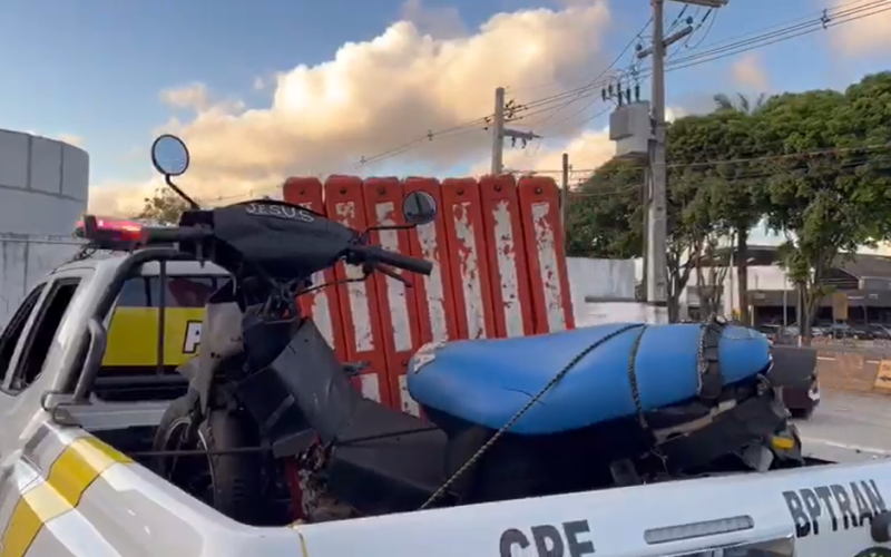 BPTran prende suspeito com motocicleta roubada no Benedito Bentes