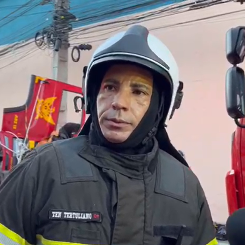 “Graças a Deus não teve fatalidade”, tenente do Corpo de Bombeiros fala sobre acidente envolvendo viatura