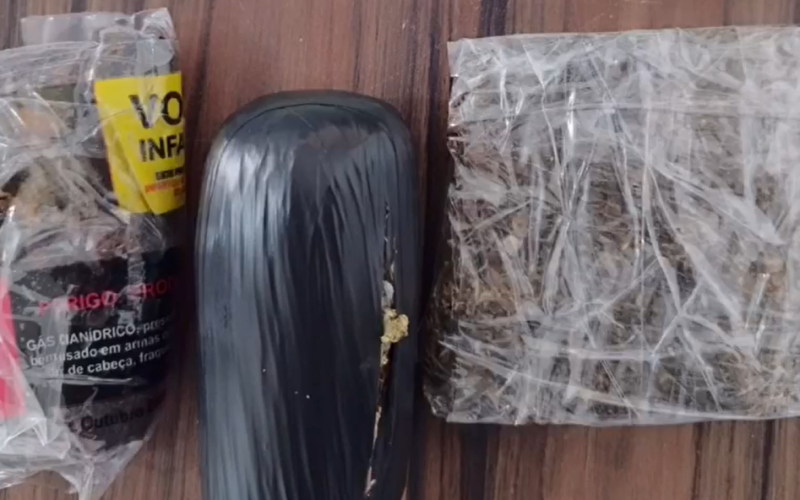 Mulher é presa ao tentar entrar com drogas em presídio durante visita