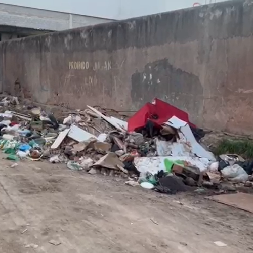 Moradores do Clima Bom denunciam descarte irregular de lixo e cobram fiscalização