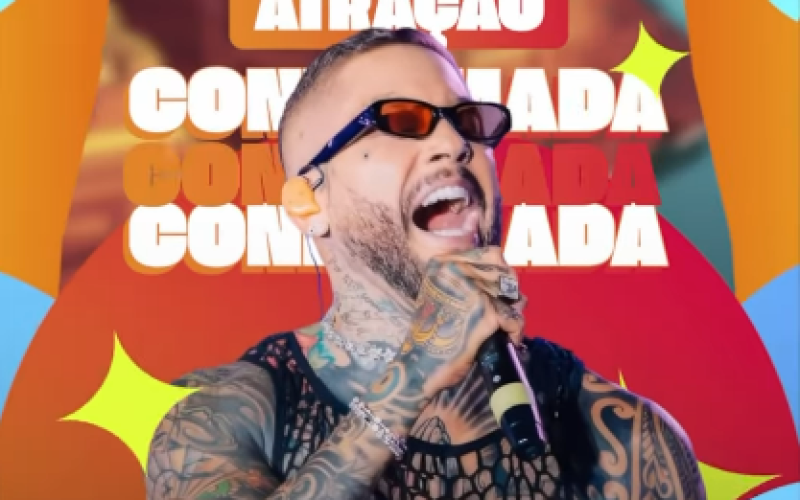 Igor Kannário é a primeira atração confirmada do carnaval de Delmiro Gouveia 2026