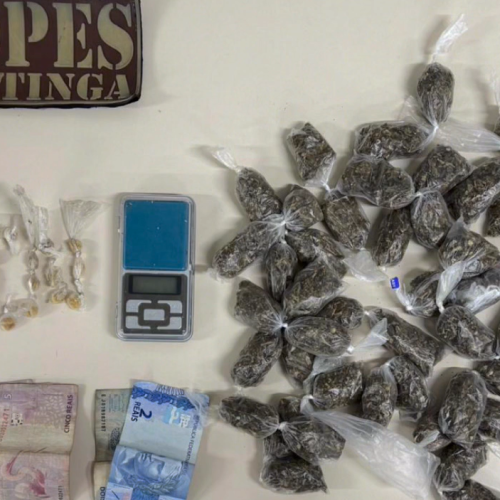 Mulher de 18 anos é presa por tráfico de drogas em Major Izidório
